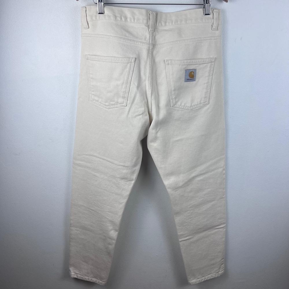 Carhartt WIP Newel Pant White - Natural
